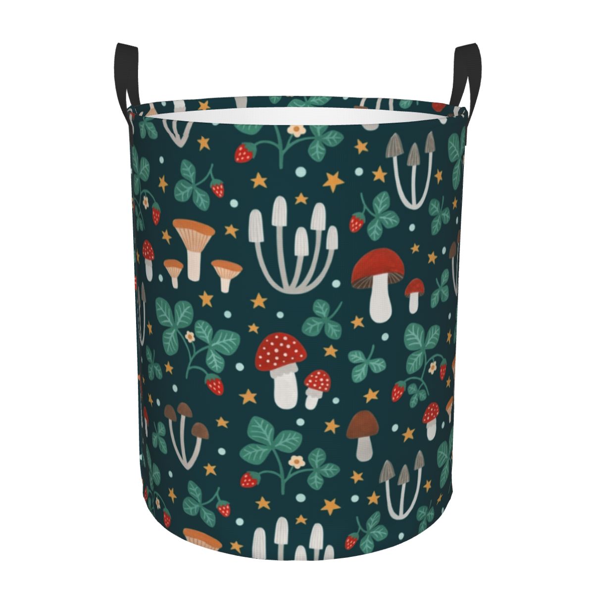 Laundry Hamper Nursery - Magic Bos Wasmand Opvouwbare Psychedelische Paddestoelen
