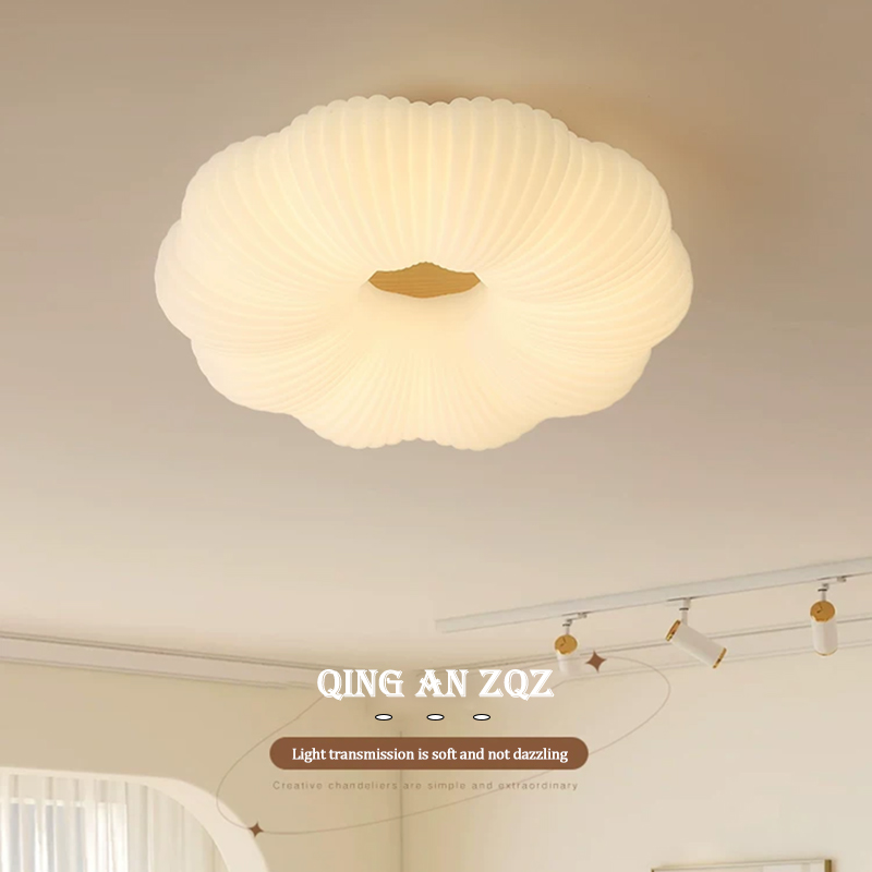 Baby Nursery Ceiling Light - LED Cloud Kinderkamer Plafondlampen Moderne Crèmekleurige