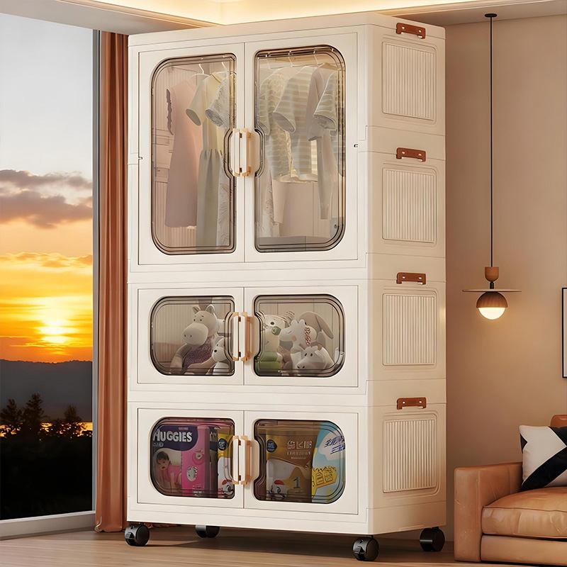 Closet Organizer Baby - Opvouwbare babykast zonder installatie – meerlaags