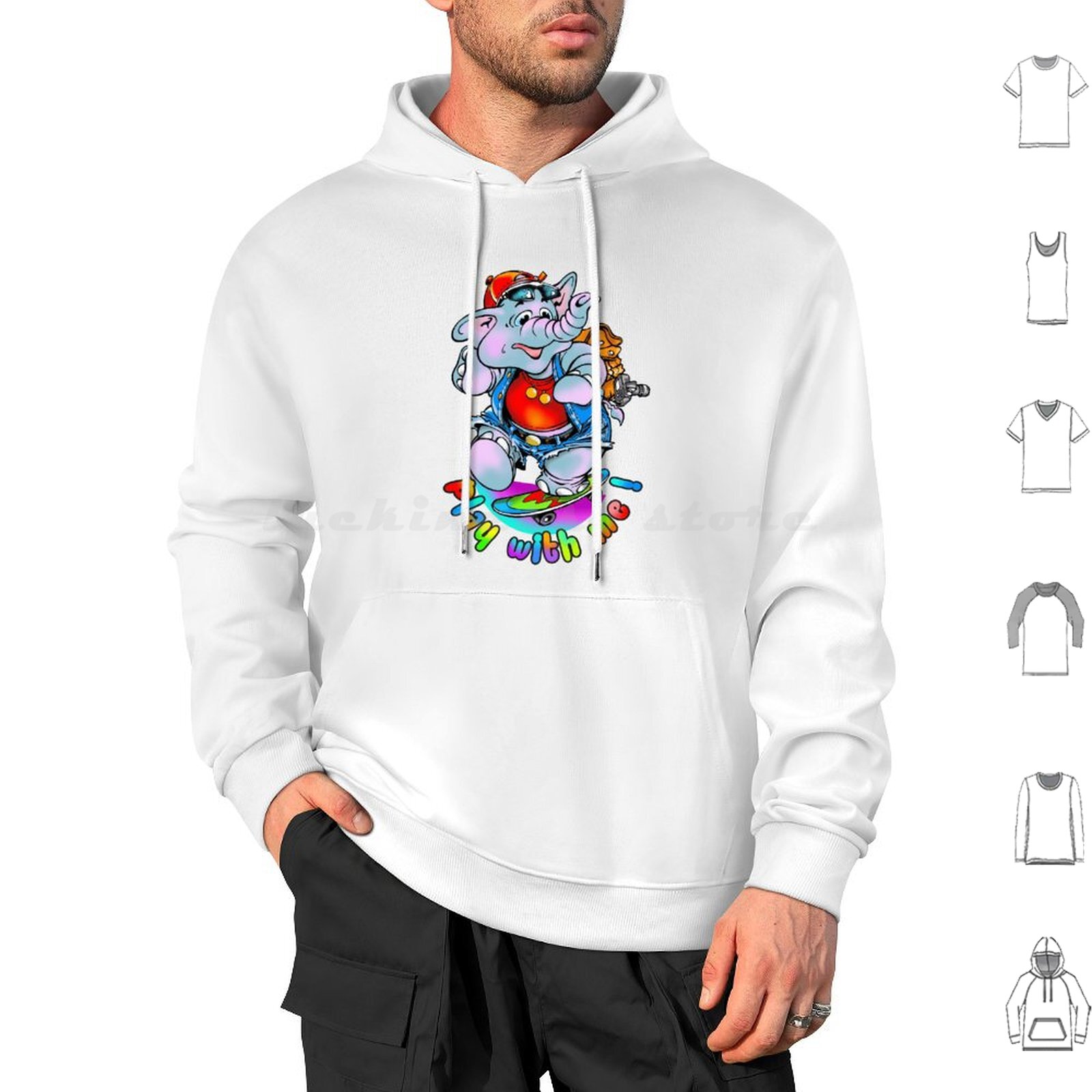 Baby Zoo Nursery - Speel met mij! Hoodies met lange