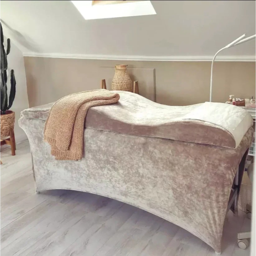 Changing Table Topper - Wimperverlenging Bed Gebogen Ontwerp 30D Hoge-Dichtheid
