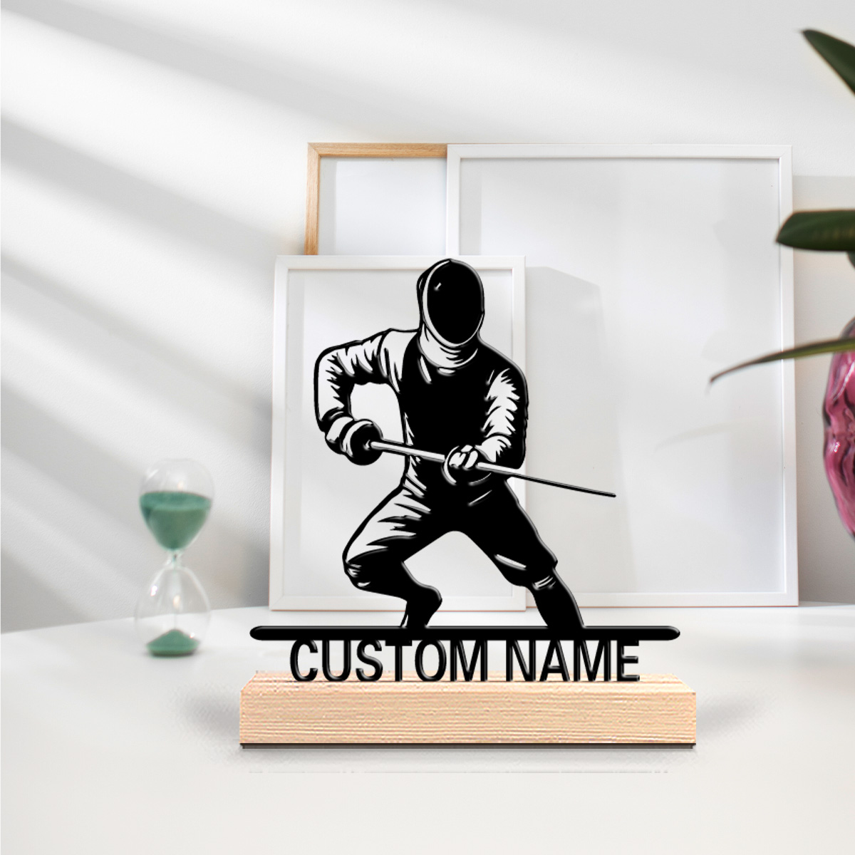 Baby Nursery Accent Wall - 1pc Leuke Gepersonaliseerde Aangepaste Hekwerk Metalen