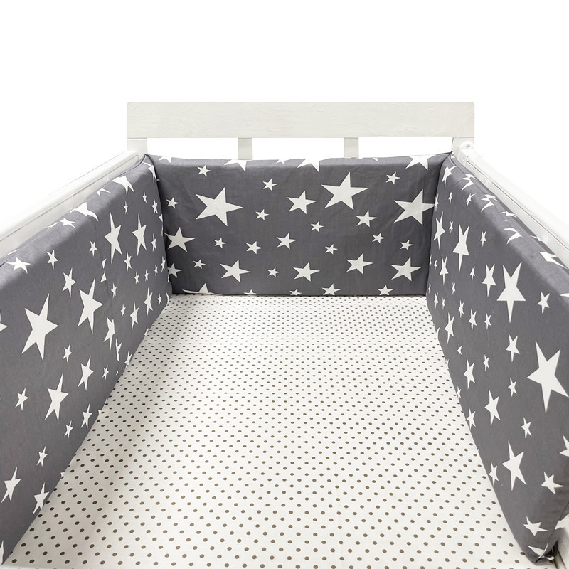 Baby Nursery Sale - 200x30CM Nordic Sterren Babybed Dikker Bumpers