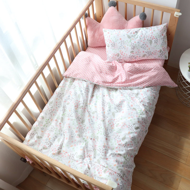 Baby Nursery Sale - 3-delig babybedje beddengoed set katoenen beddengoed
