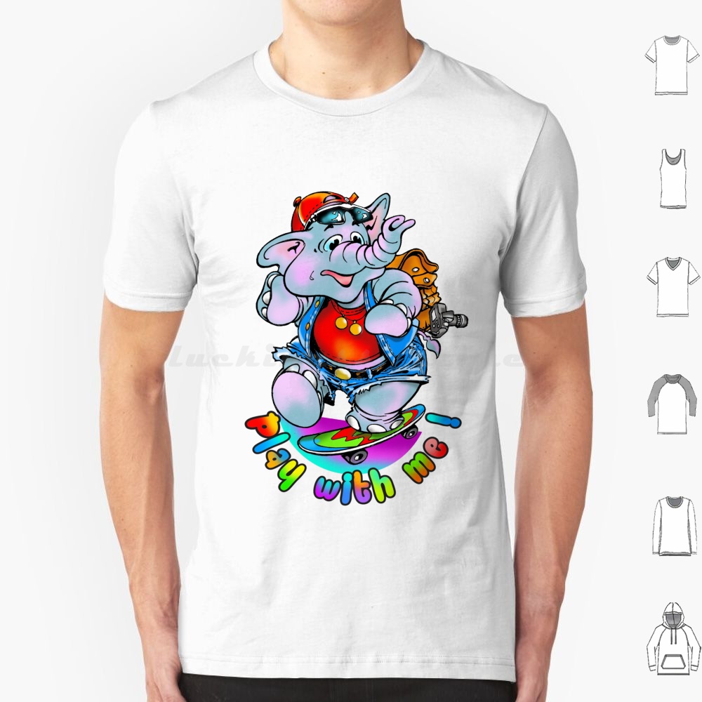 Baby Zoo Nursery - Speel met mij! T-shirt 6xl Katoen