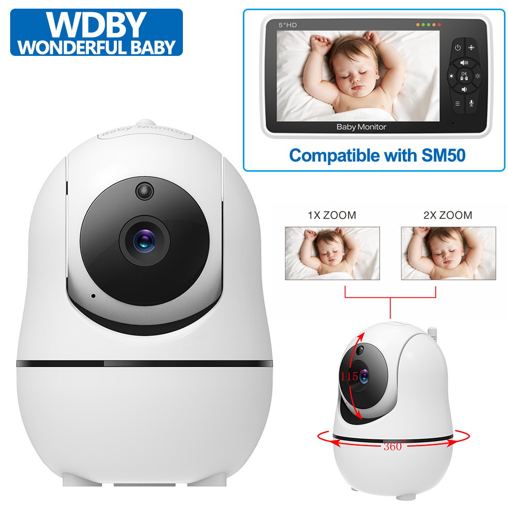 Baby Nursery Camera - Losse camera voor SM50 Video Babyfoon,