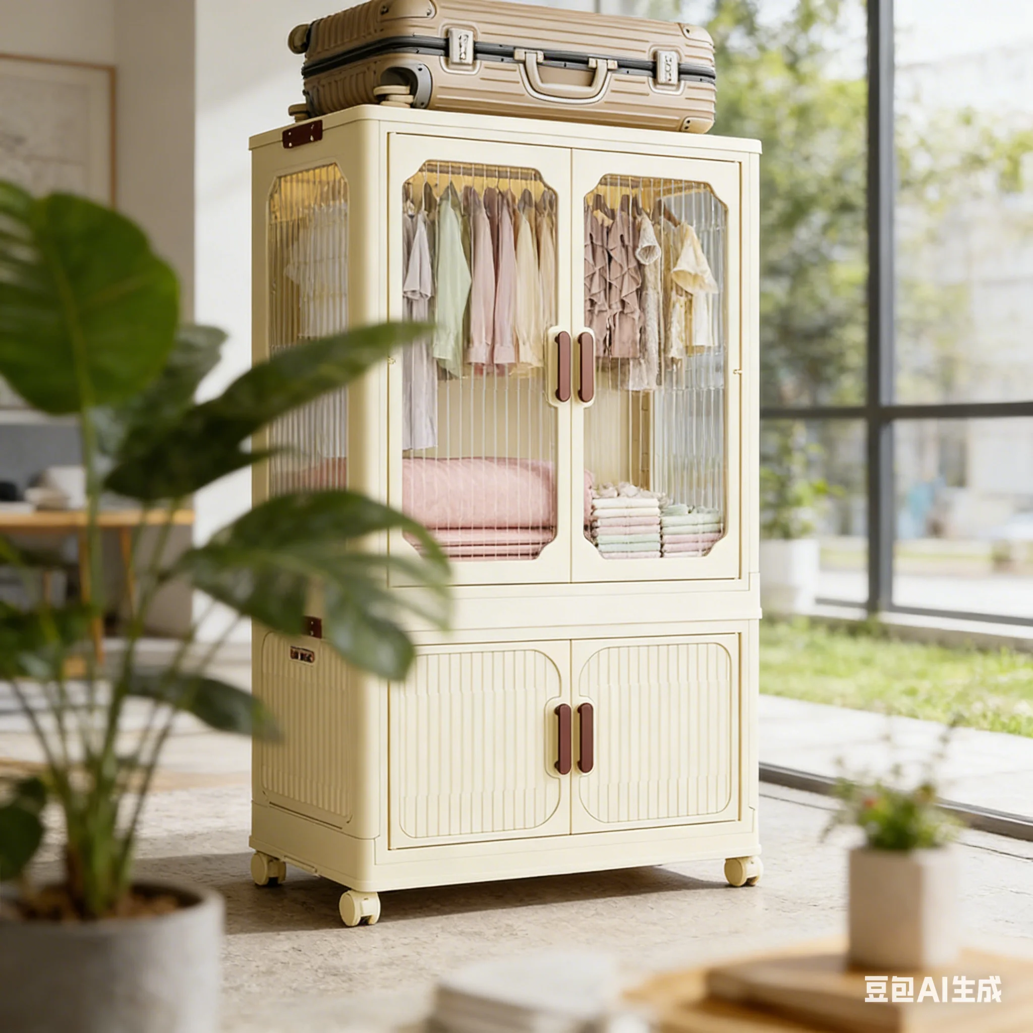 Closet Organizer Baby - AOLIVIYA Baby Plastic Garderobe Met Kleine