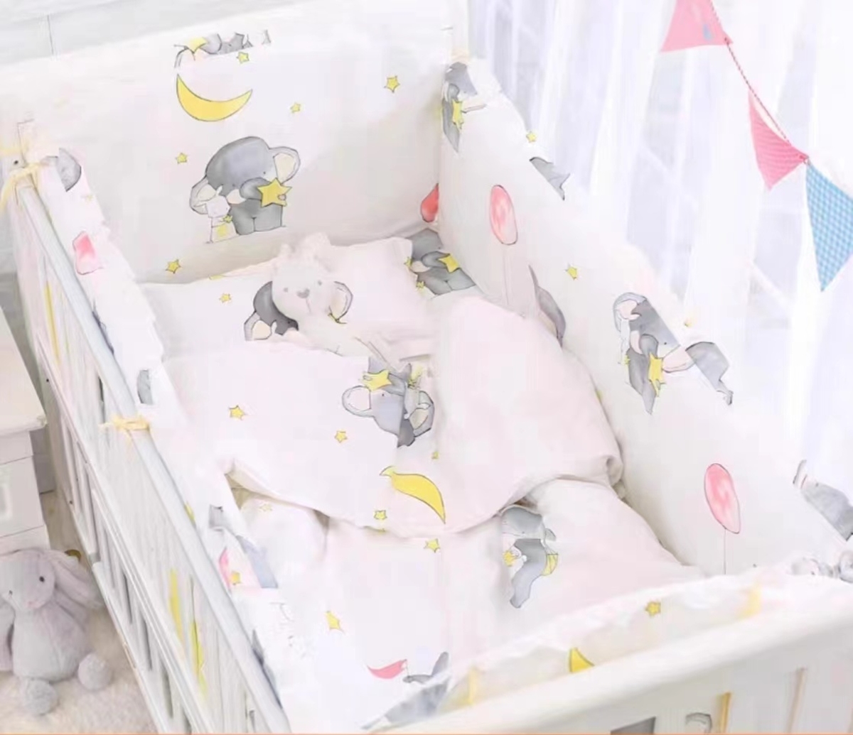 Baby Nursery Sale - 6 Stuks Katoen Standaard Maat Wieg