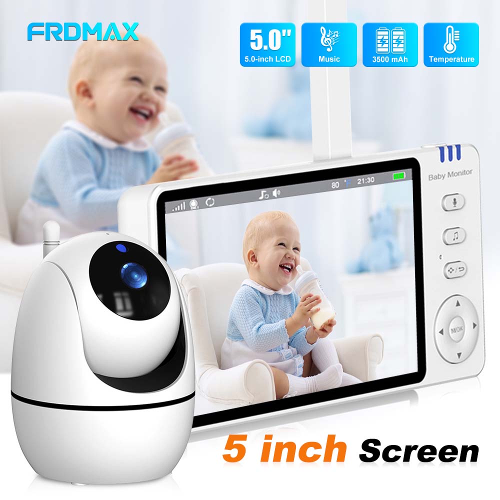 5 inch video-babyfoon, draadlo - Baby Nursery Camera recensie en prijs