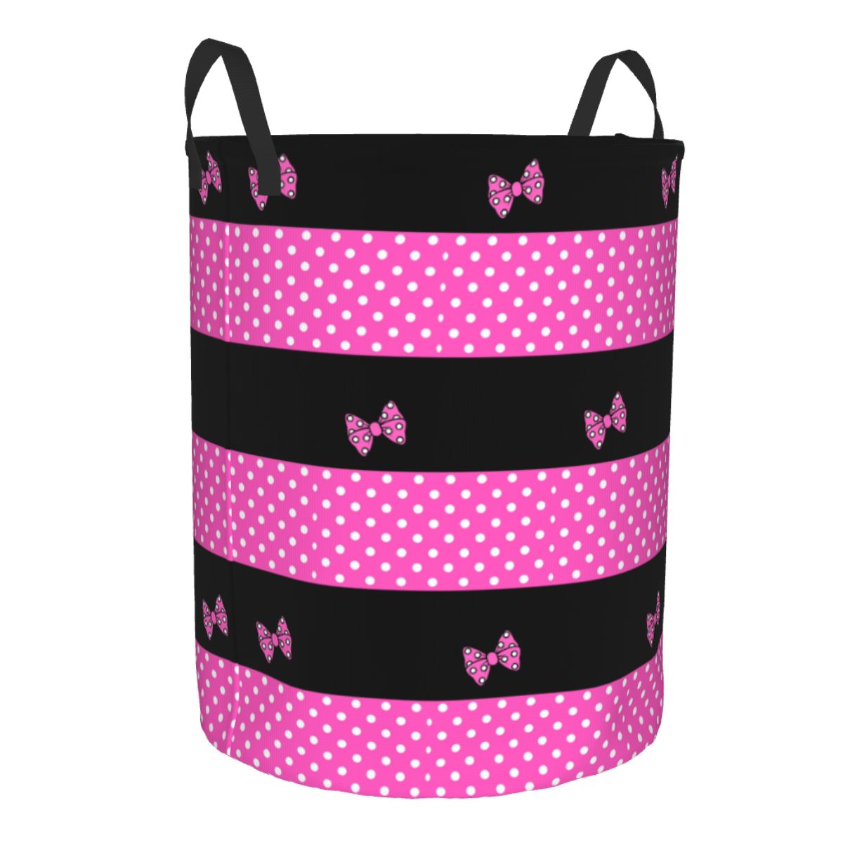 Aangepaste Roze Minnie Polkado - Laundry Hamper Nursery recensie en prijs