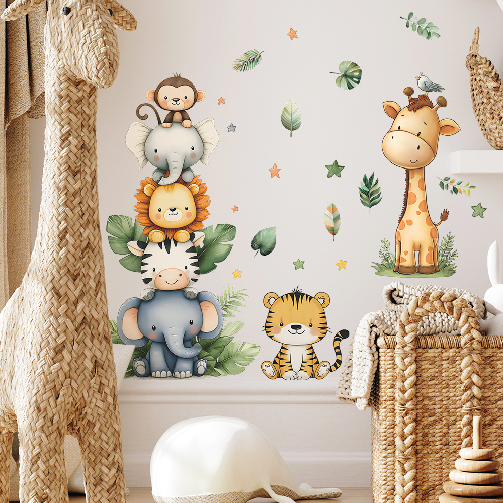Boho bosdieren muurstickers vo - Baby Nursery Labels recensie en prijs