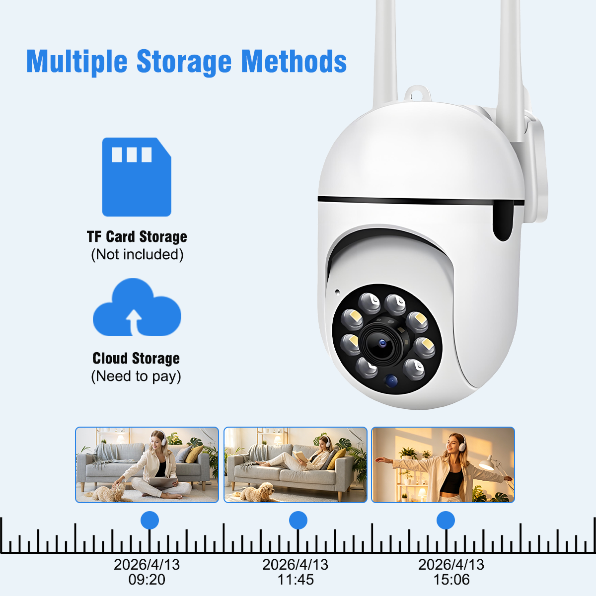 8MP draadloze netwerk buitenca - Baby Nursery Camera recensie en prijs