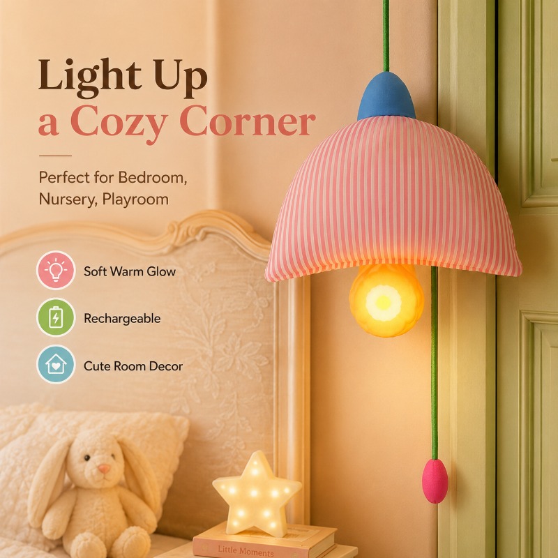 Oplaadbaar hangend nachtlampje - Baby Nursery Lampshade recensie en prijs
