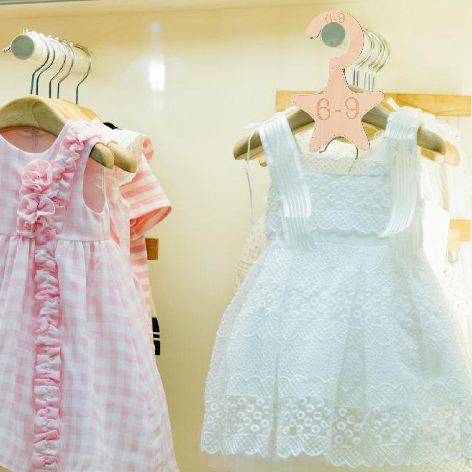 7-delige houten kastverdeler s - Closet Organizer Baby recensie en prijs