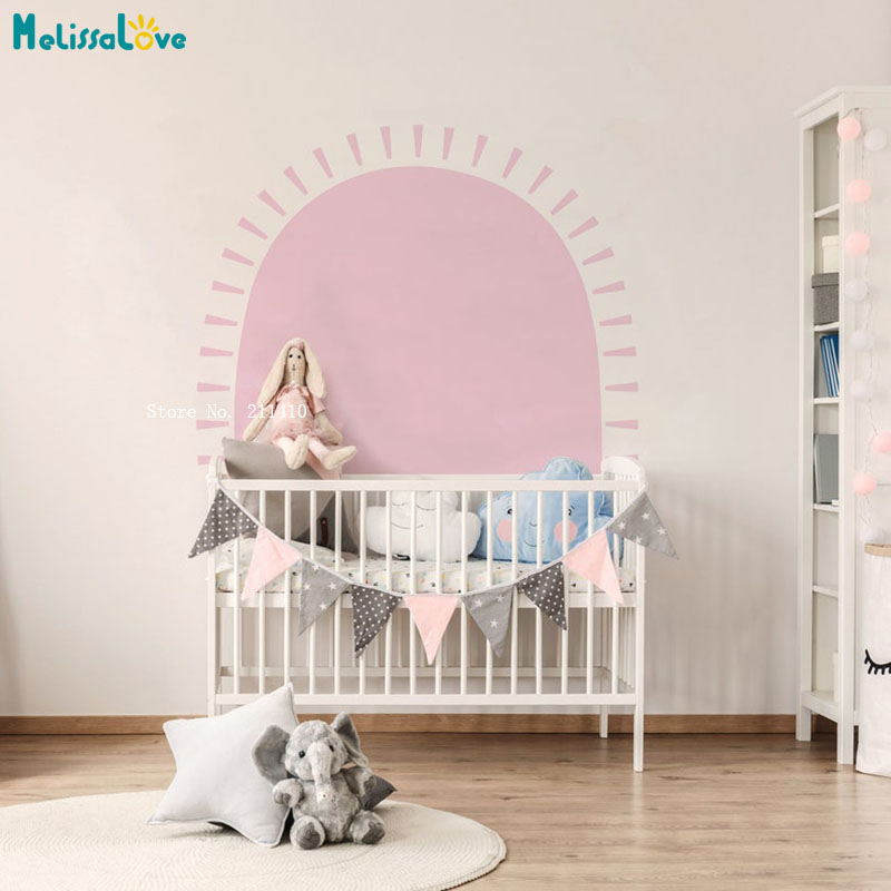 Half Zon Boho Muurstickers Abs - Baby Nursery Labels recensie en prijs