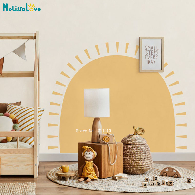 Half Zon Boho Muurstickers Abs - Baby Nursery Labels recensie en prijs
