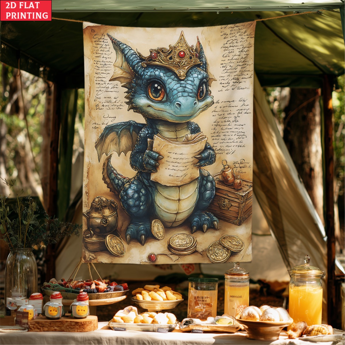 Draak baby kroon schat fantasi - Baby Nursery Modern recensie en prijs