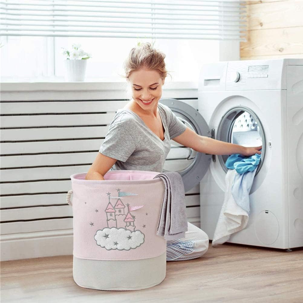 Grote roze wasmand Kinderspeel - Laundry Hamper Nursery recensie en prijs