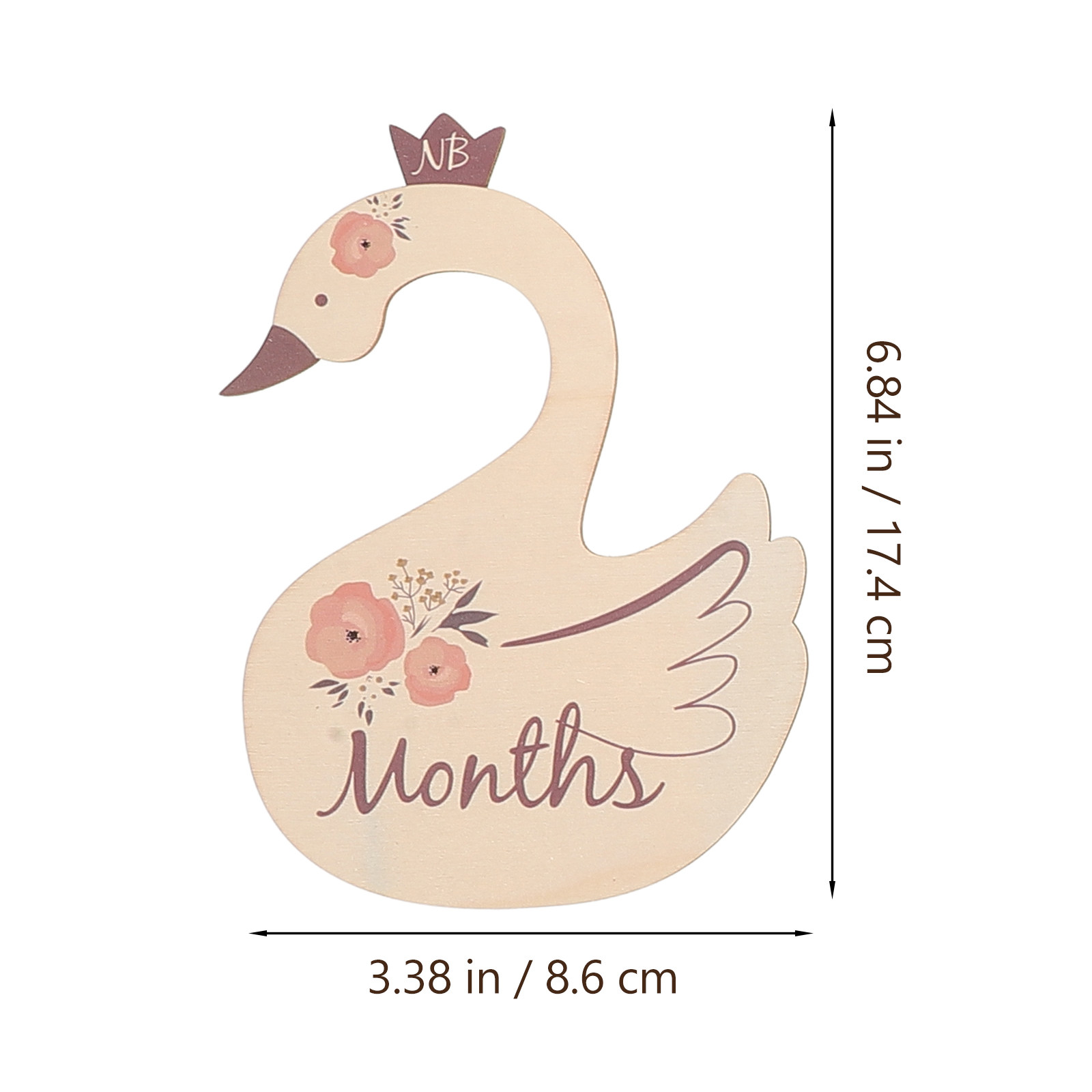 7-delige houten zwaan kastverd - Closet Organizer Baby recensie en prijs