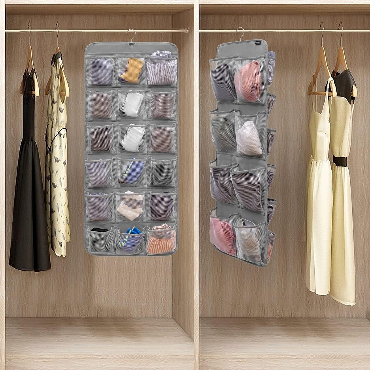 Dubbelzijdige hangende kastorg - Closet Organizer Baby recensie en prijs