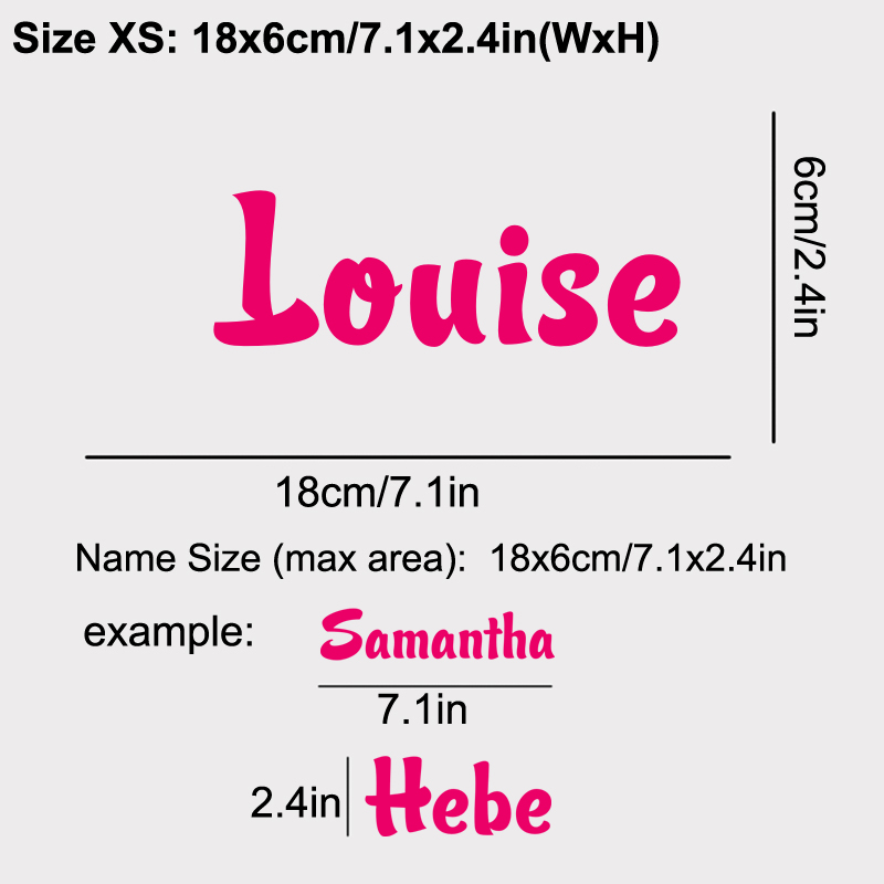 Gepersonaliseerde naam vinyl s - Baby Nursery Labels recensie en prijs