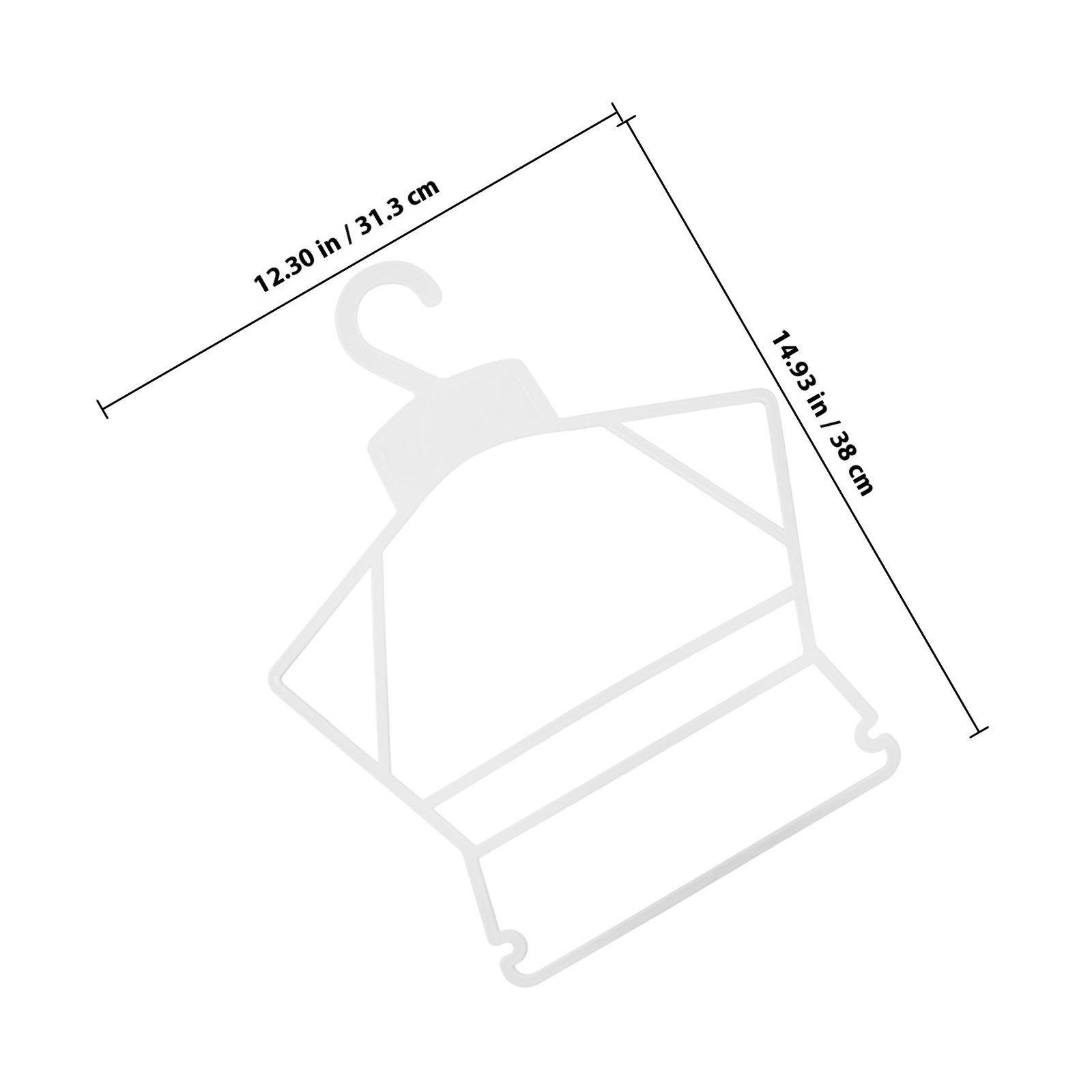 Stevige kunststof kinderkledin - Closet Organizer Baby recensie en prijs