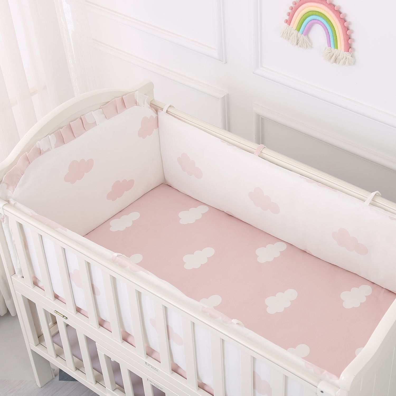 Cartoon Wieg Liner 3D Mesh Kat - Baby Nursery Sale recensie en prijs