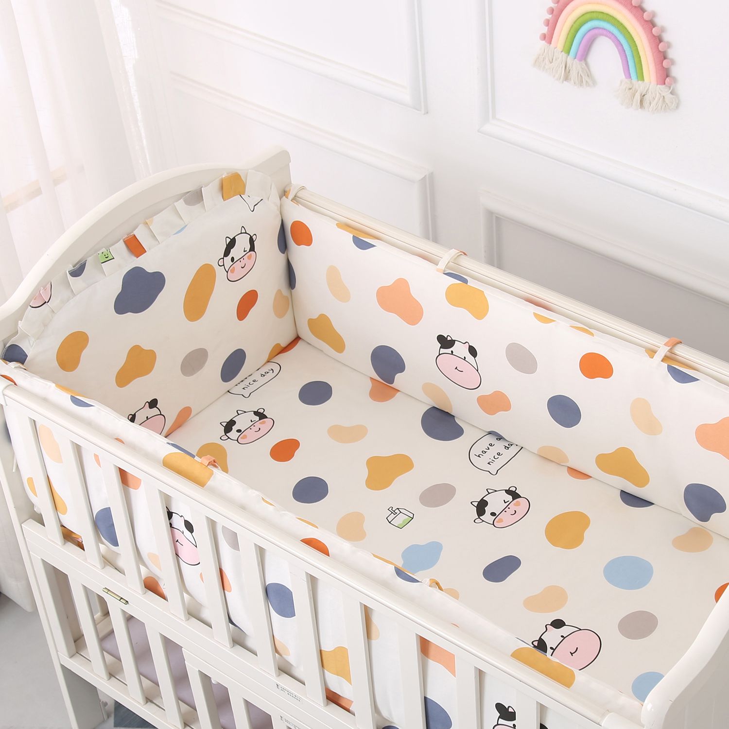 Cartoon Wieg Liner 3D Mesh Kat - Baby Nursery Sale recensie en prijs