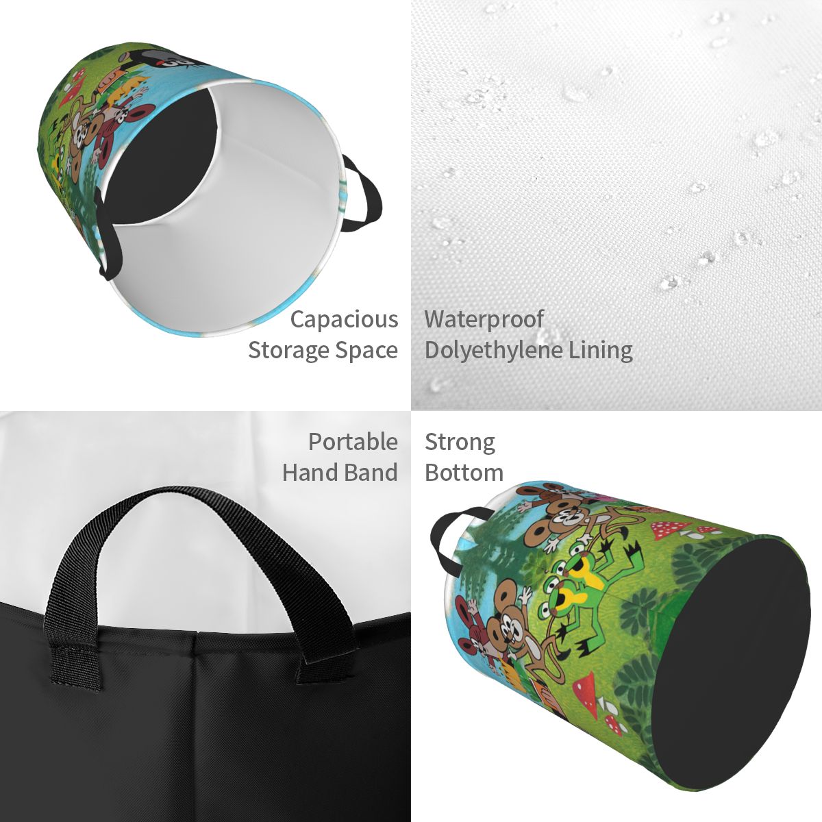 Happy Mole Wasmand Opvouwbare  - Baby Nursery Things recensie en prijs