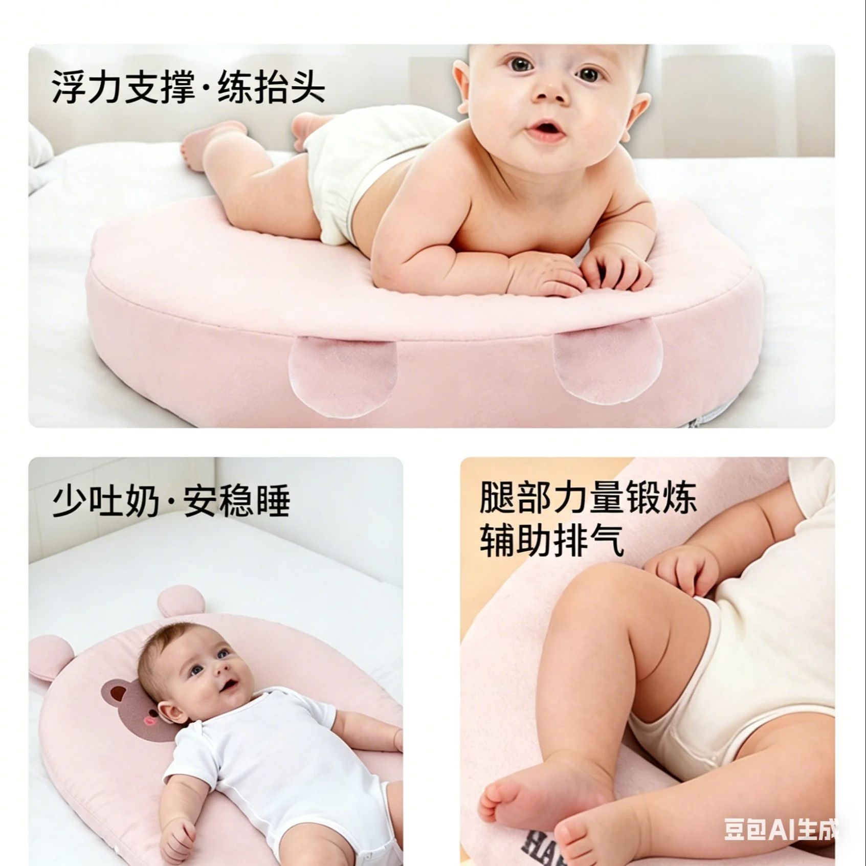 Comfortabele ligpositie voor b - Baby Nursery Pillow recensie en prijs