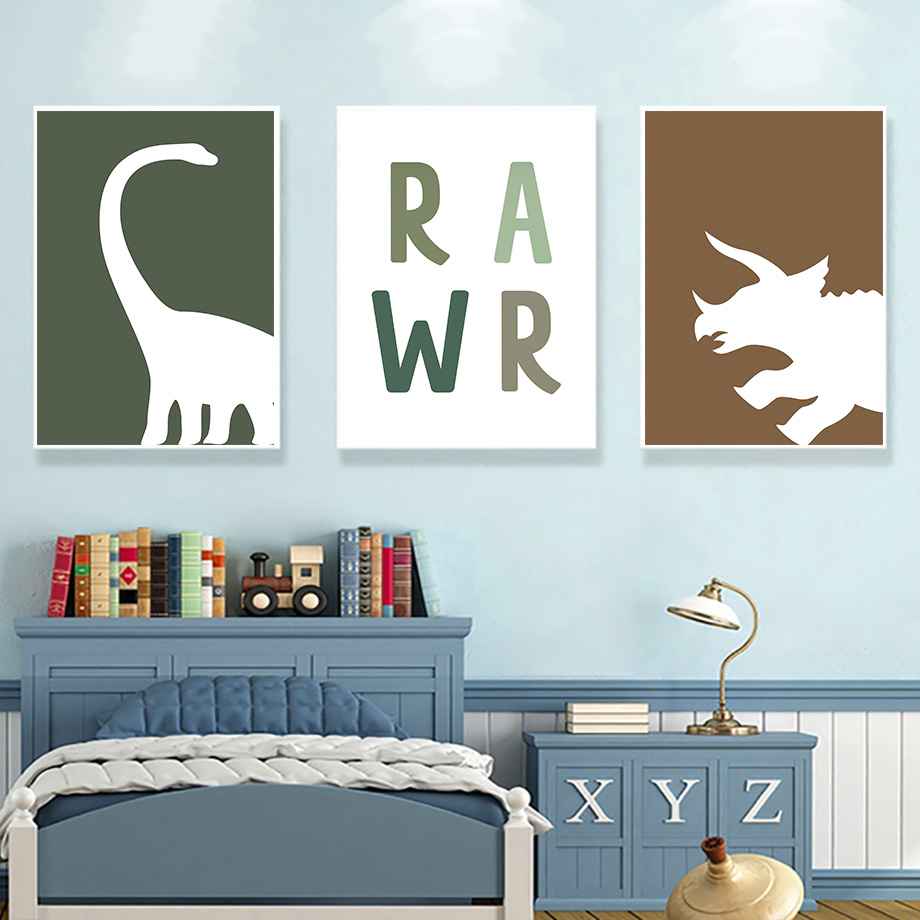 Jurassic Dinosaur Tyrannosauru - Baby Boy Nursery Quotes recensie en prijs