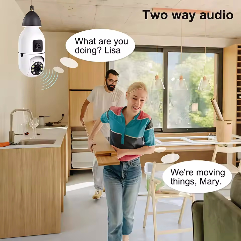 WiFi IP-camera E27 Bulb Cam 8M - Baby Nursery Camera recensie en prijs