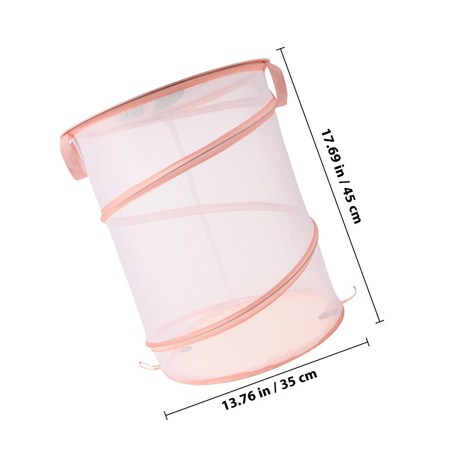 Wasmand van polyester mesh, op - Laundry Hamper Nursery recensie en prijs
