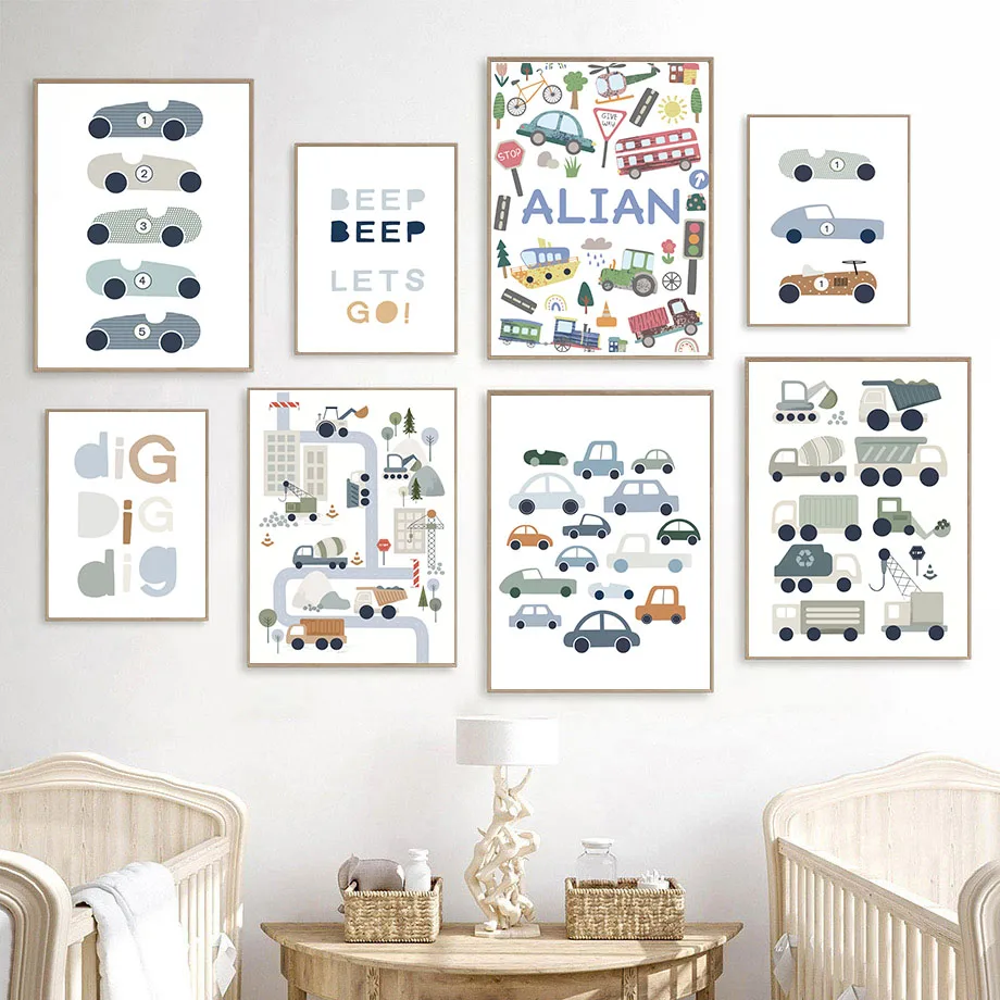 Tractor Truck Graafmachine Bul - Baby Boy Nursery Quotes recensie en prijs