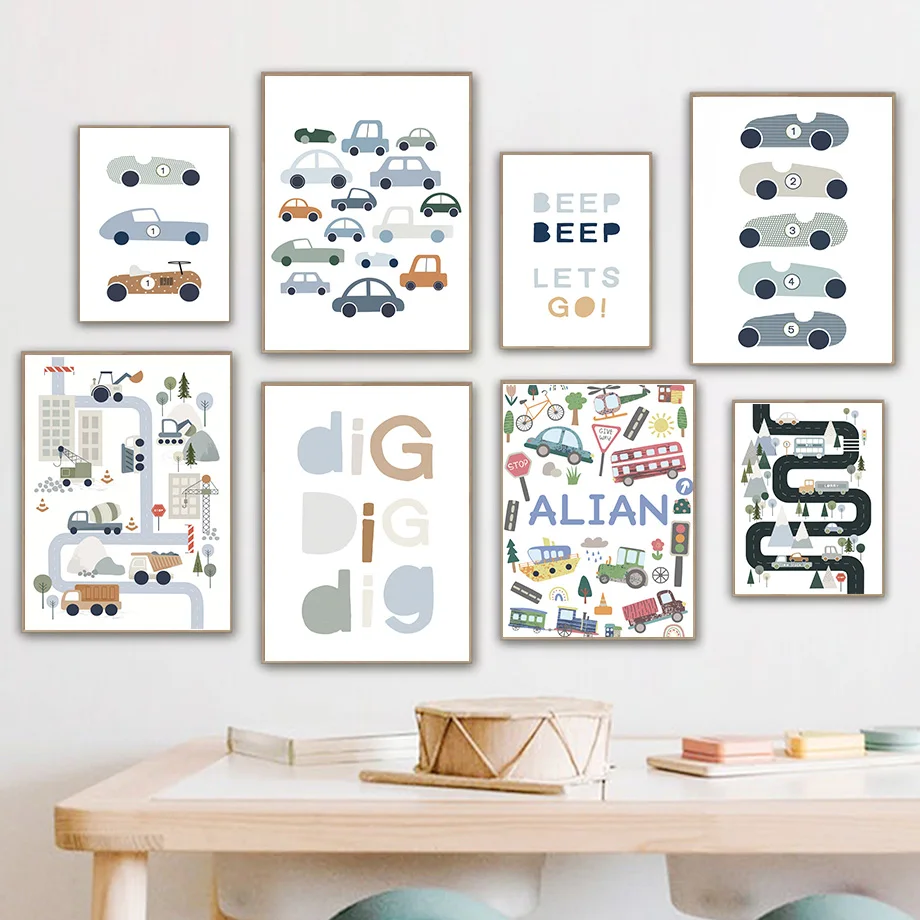 Tractor Truck Graafmachine Bul - Baby Boy Nursery Quotes recensie en prijs