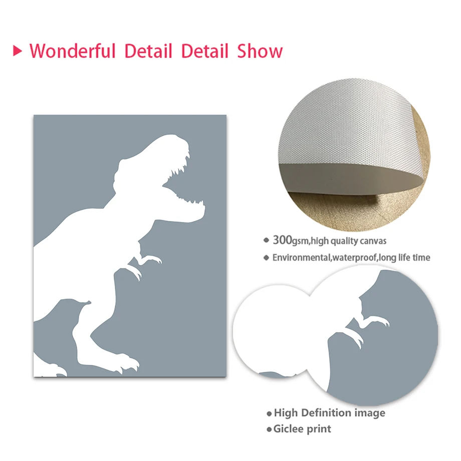 Jurassic Dinosaur Tyrannosauru - Baby Boy Nursery Quotes recensie en prijs
