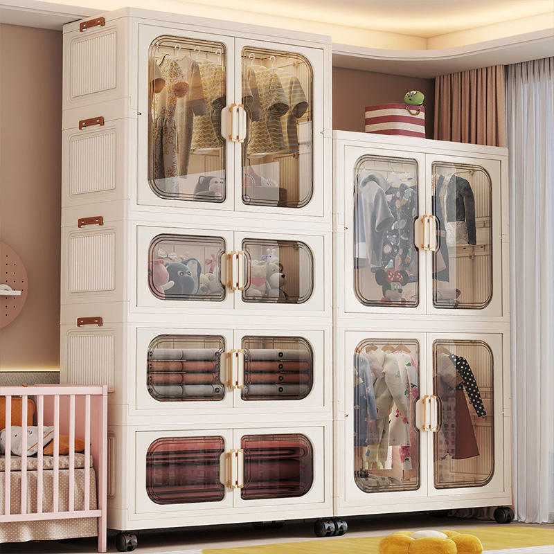 Opvouwbare babykast zonder ins - Closet Organizer Baby recensie en prijs