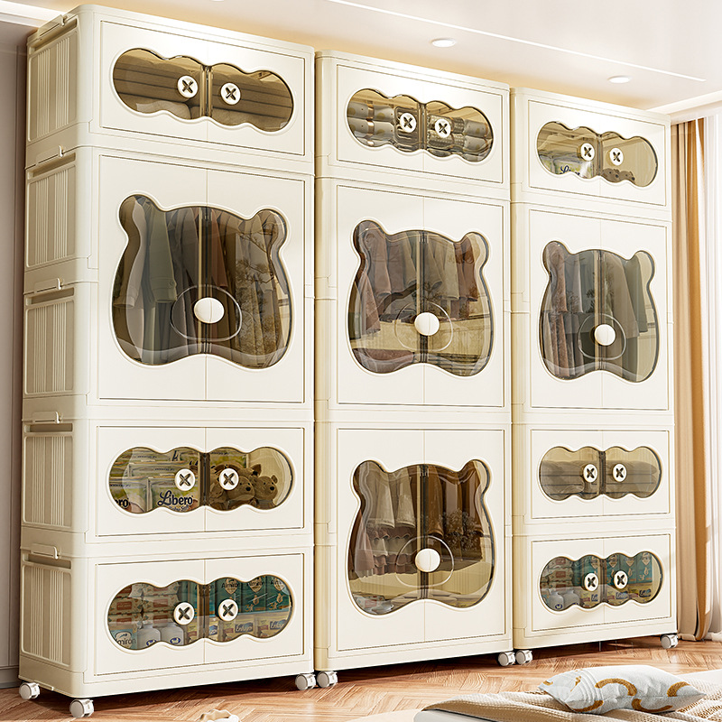 Eenvoudige opbergkast voor kin - Closet Organizer Baby recensie en prijs