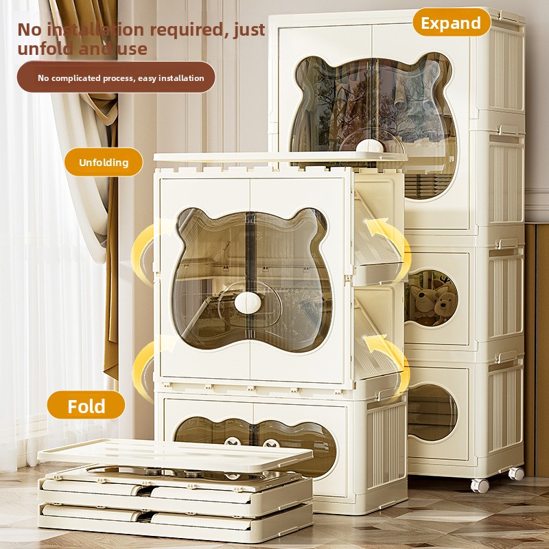 Eenvoudige opbergkast voor kin - Closet Organizer Baby recensie en prijs