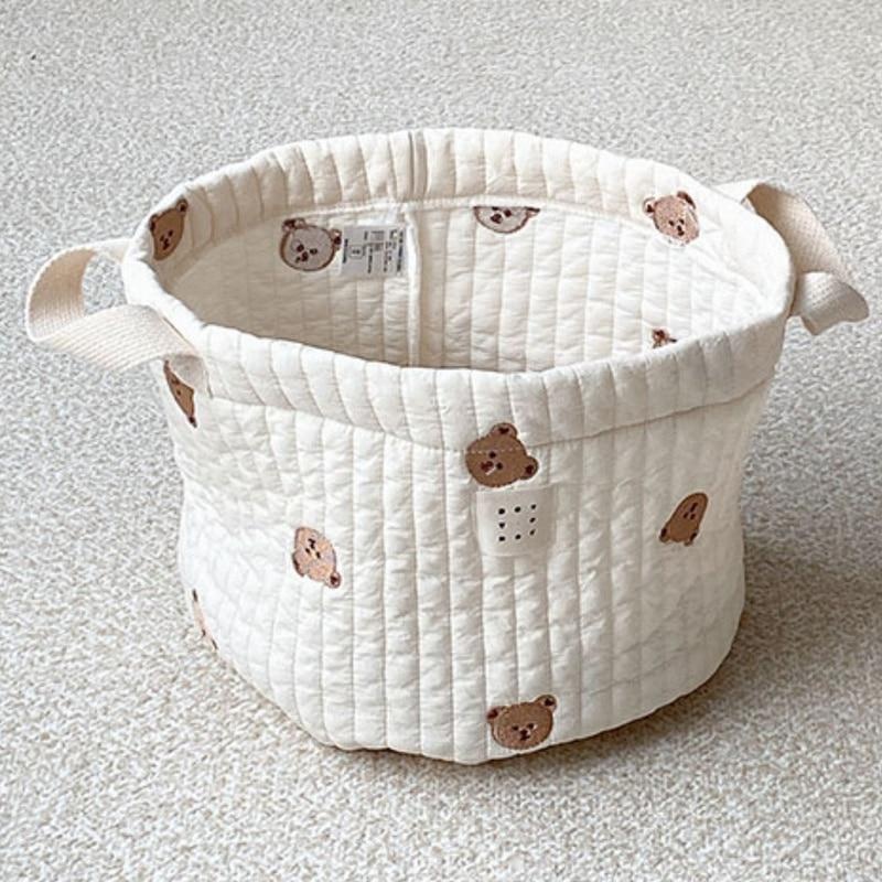Schattige beer borduurwerk lui - Closet Organizer Baby recensie en prijs