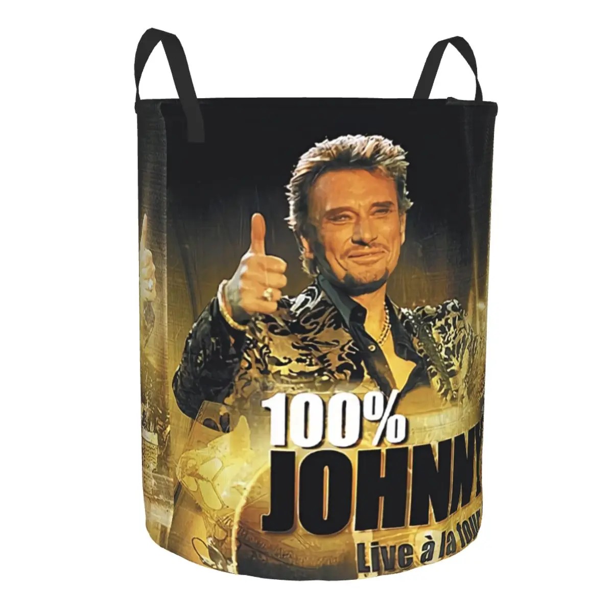 Johnny Hallyday wasmand opvouw - Laundry Hamper Nursery recensie en prijs