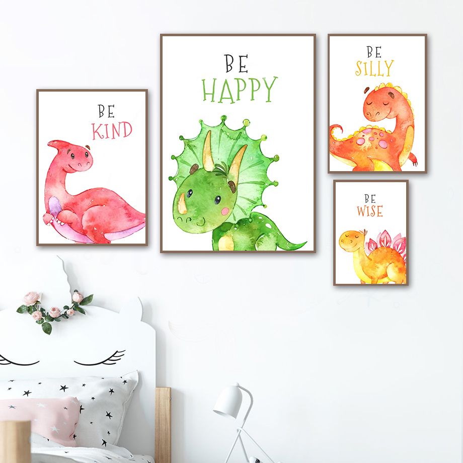 Cartoon Dinosaurus Quotes Wall - Baby Boy Nursery Quotes recensie en prijs