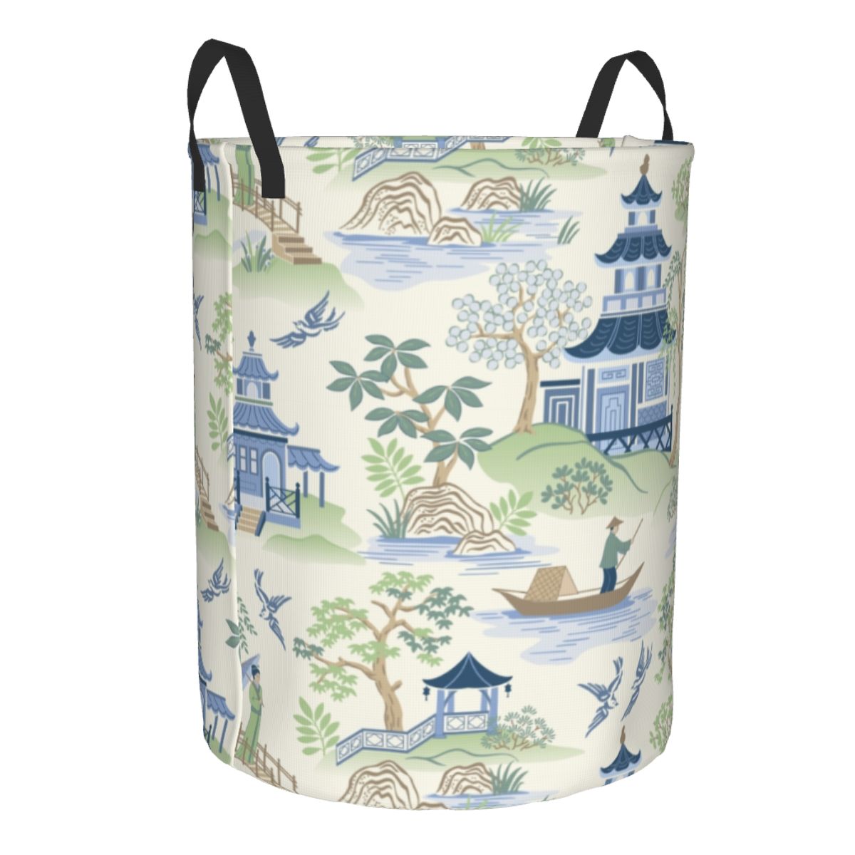 Custom Vintage Chinoiserie Wil - Laundry Hamper Nursery recensie en prijs
