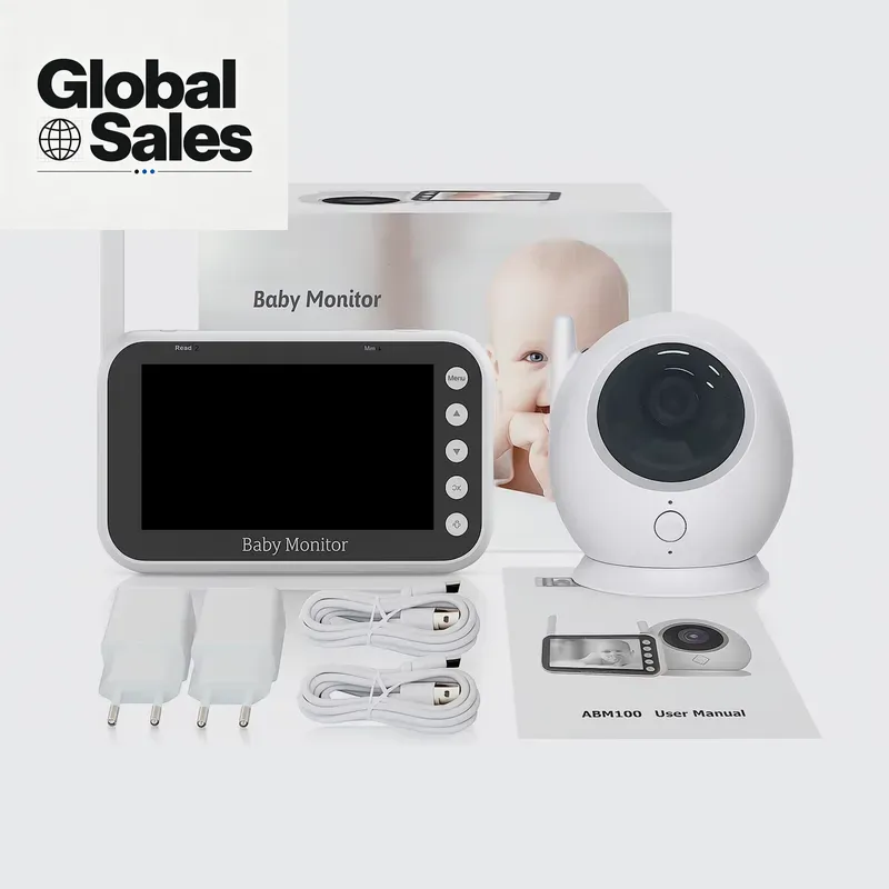 4,3 inch babyfoon met externe  - Baby Nursery Camera recensie en prijs