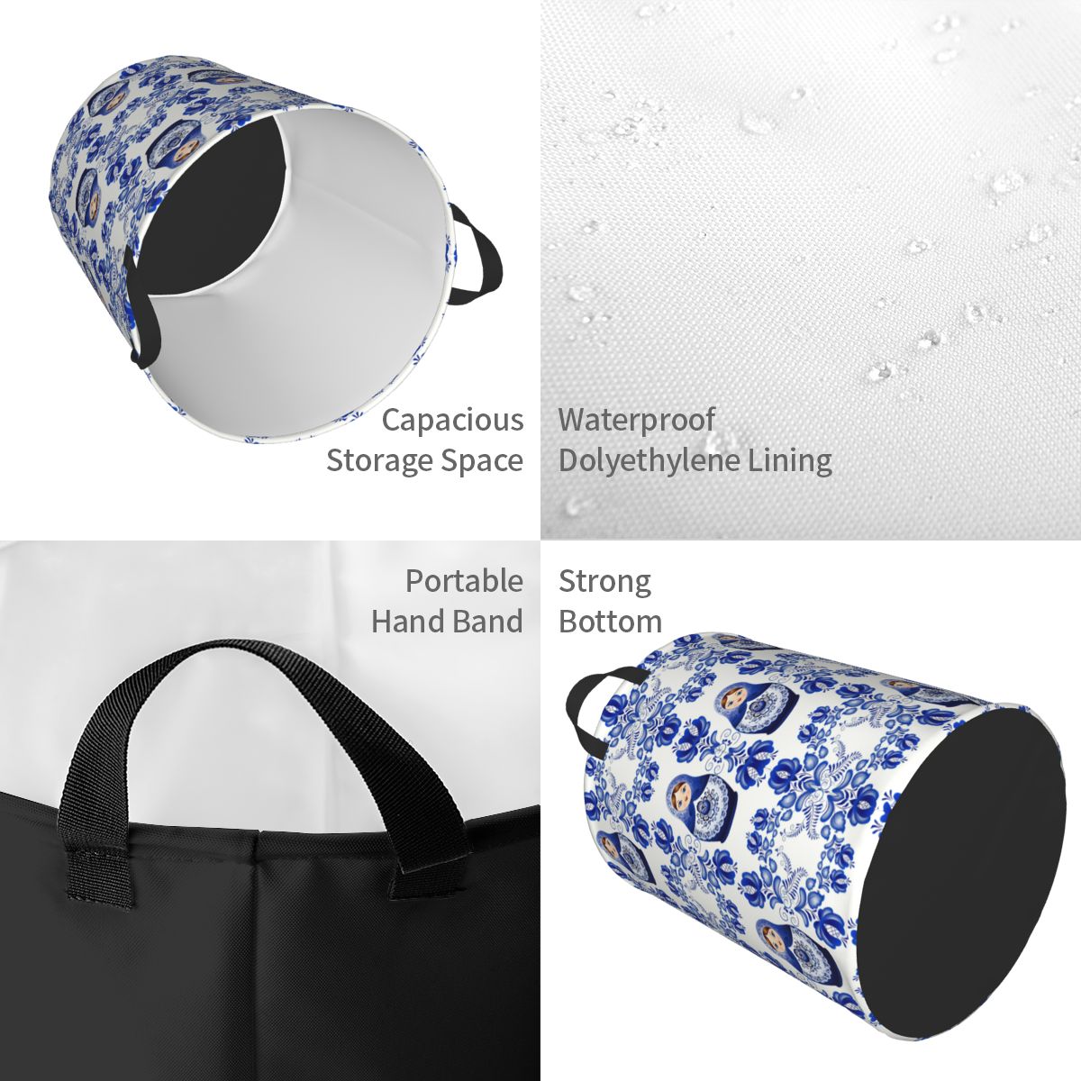 Custom Matroesjka Pop Rusland  - Laundry Hamper Nursery recensie en prijs
