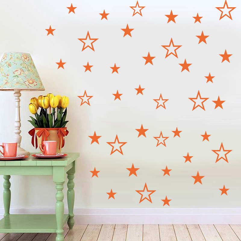Mixed Size Hollow Effen Sterre - Baby Nursery Labels recensie en prijs
