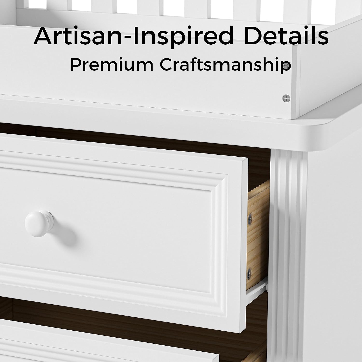 Babyverschoontafel met commode - Baby Nursery Dresser Changing Table recensie en prijs