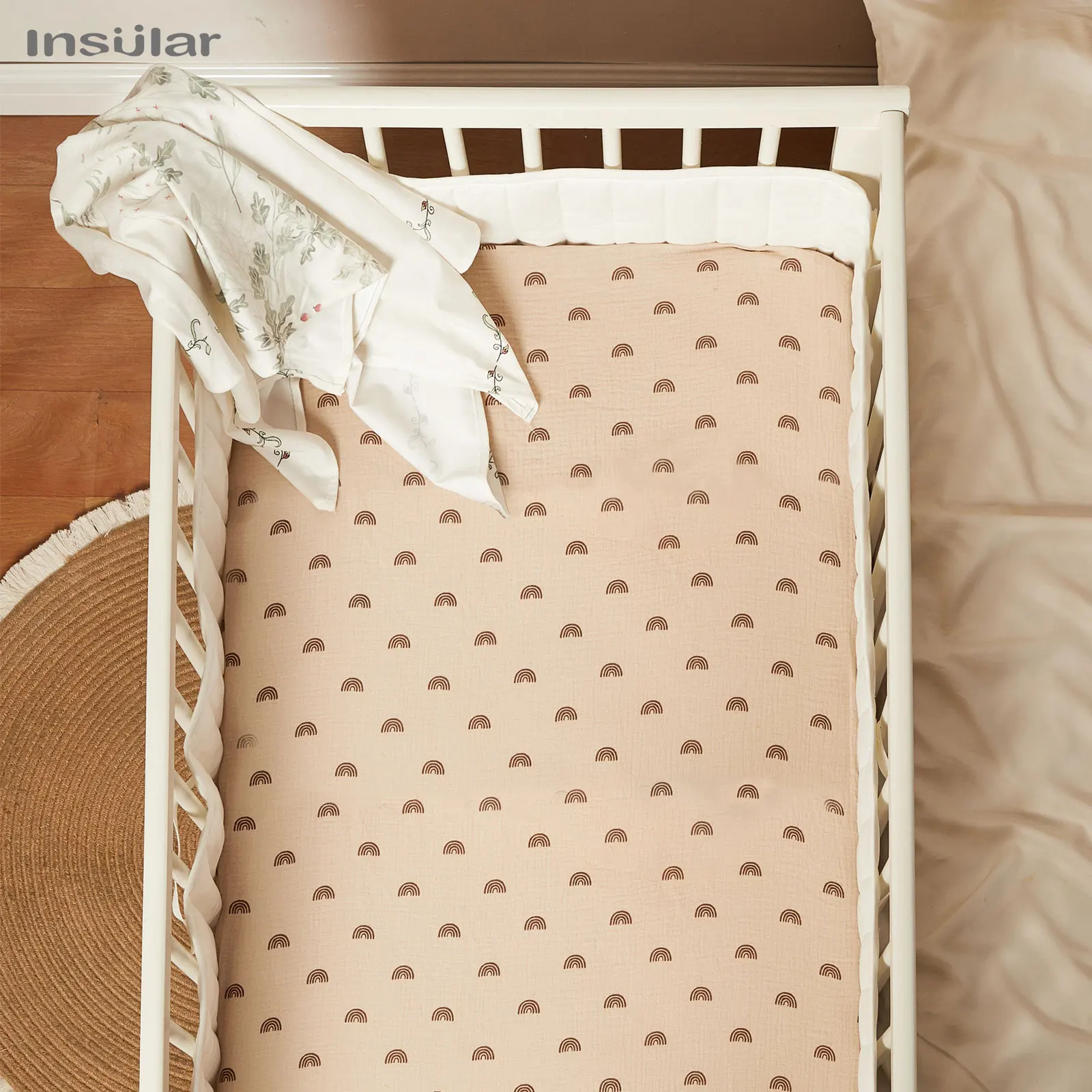 130*70 cm Wieg Hoeslakens Zach - Baby Nursery Sale recensie en prijs