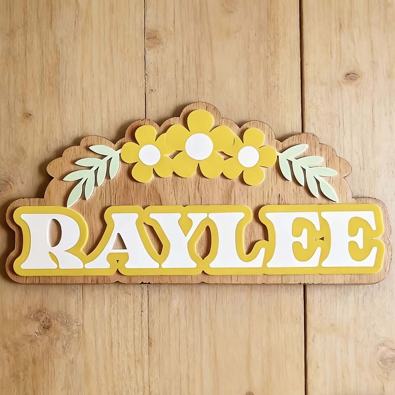 Aanpasbaar Daisy Accent houten - Baby Nursery Accent Wall recensie en prijs