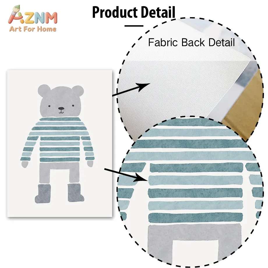 AZNM Neutrale Boho Rainbow Bea - Baby Boy Nursery Quotes recensie en prijs